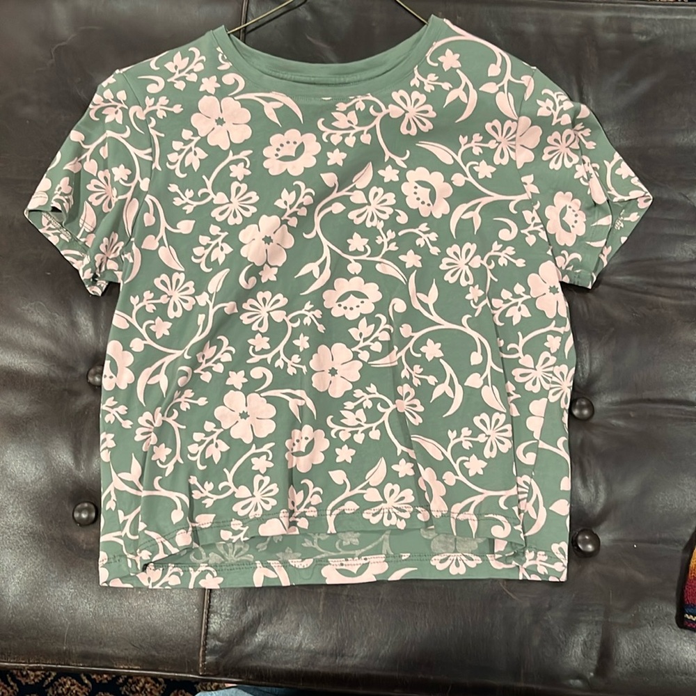 Floral Cotton Tee